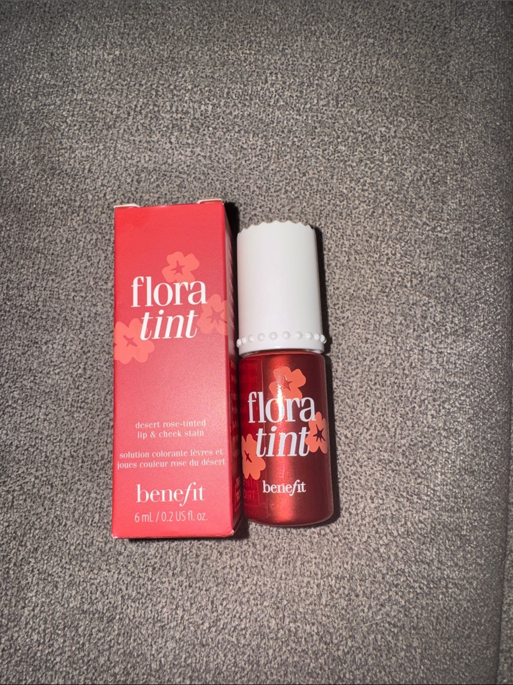 Benefit Flora Tint Lip & Cheek Stain in Desert Rose